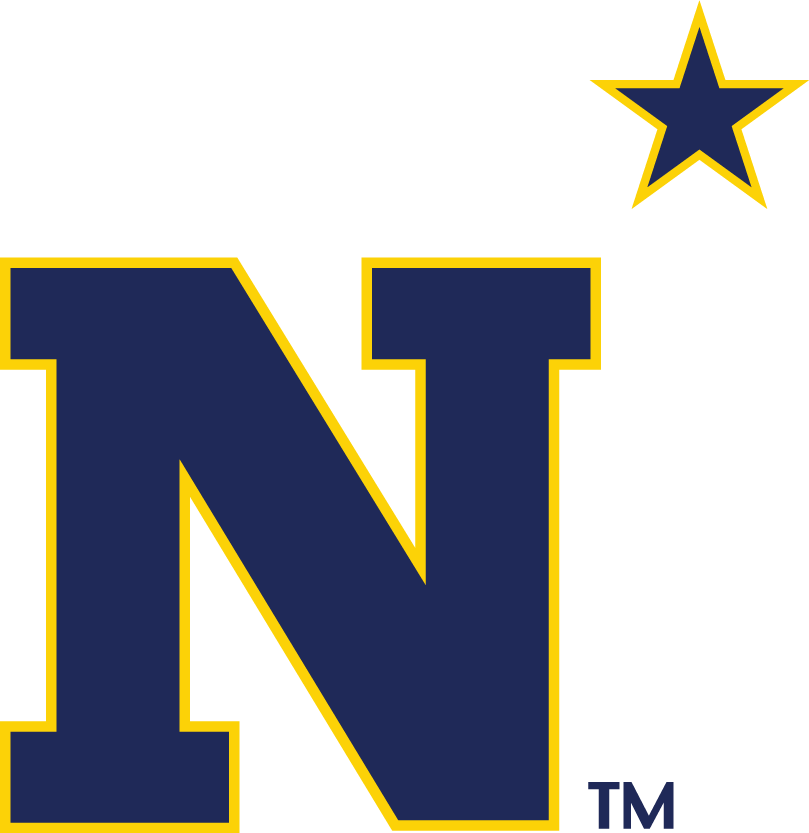 Navy Midshipmen 1984-Pres Alternate Logo iron on transfers for fabric
